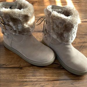 G bu Guess faux fur-lined boots
